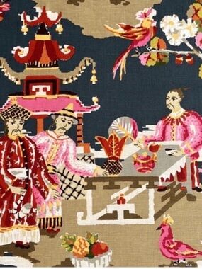 Brunschwig & Fils Fabric Xian Linen & Cotton, 1 Yard